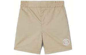 Шорты детские Burberry, серый / коричневый / желтый