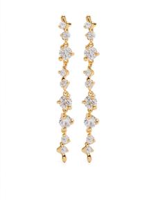 Серьги-подвески Maria Black Arctic, золотой