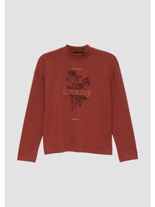 Футболка цвета 3833_рубиново-красный s.Oliver