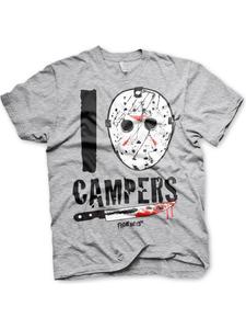 Футболка серого цвета Friday The 13th