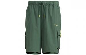 Adidas Neo Зеленые грузовые шорты мужские