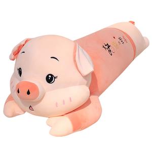 Счастливый поросенок, очаровательные плюшевые куклы Tarepanda Pig высотой 80 см/100 см/120 см/140 см Barbne, розовый