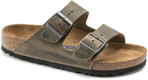 Сандалии Arizona с мягкой стелькой — мужские Birkenstock, зеленый