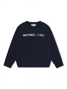 Толстовка с логотипом Michael Kors Kids, синий