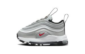 Air Max 97 QS серебряный пуля 2023 TD, кроссовки Nike, цвет Gray White