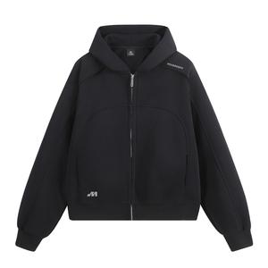 Толстовка Unisex Hooded Moderate Cardigan HUANQIU, черный