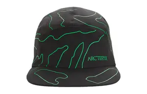 Кепка Arcteryx Paltz Print, черный / зеленый