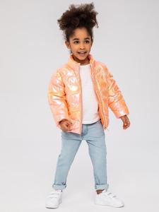 Minoti Пуховая куртка оранжевого цвета