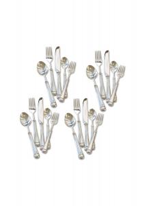 Эриат серебряные столовые приборы Loberon, silber