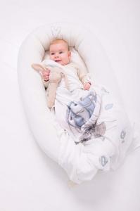 Бамбуковый детский слинг Effiki, синий