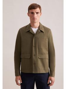 Обычная куртка зеленого цвета Seidensticker