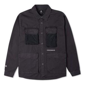 Рубашка cozy utility woven shirt 'black' Converse, черный