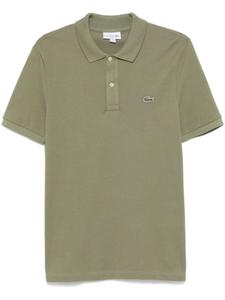 Рубашка поло с вышитым логотипом Lacoste, зеленый