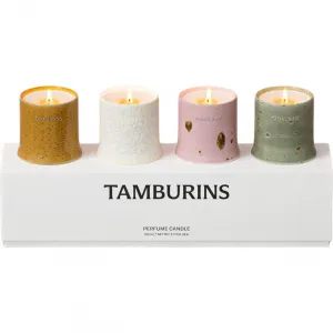 Ароматическая свеча TAMBURINS, pumpkin+metal+bath in the lake+deep autumn box turn