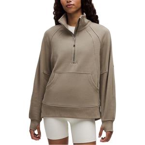 Свитшот серии Scuba для женщин Lululemon, Warm Taupe/Wshg