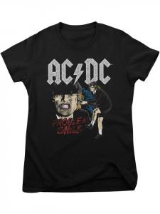 Футболка "AC/DC Problem Child Girly Tee" черного цвета AC/DC
