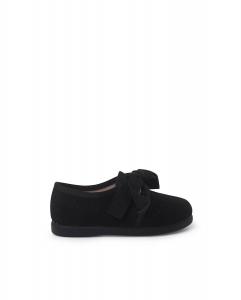 Английские туфли для мальчика с бантиком и заклепками Pisamonas, черный