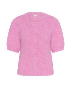 Kaffe Кардиган 'KAEmelie' вязаный в светло-розовом цвете