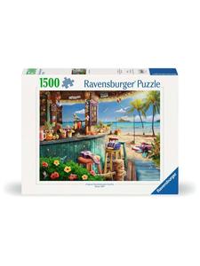 Пазл Ravensburger, 1500 деталей, «Пляжный бар, бриз» в красочном исполнении