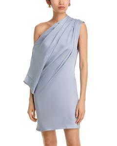 Асимметричное платье Siren NONCHALANT LABEL, синий