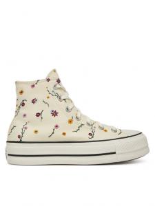 Тканевые кроссовки Chuck Taylor All Star Lift A15536C Converse, экрю