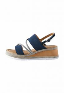 Босоножки на платформе Wedge sandals Next, цвет Mottled Blue