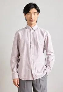 Рубашка с воротником на пуговицах, длинными рукавами и закругленным низом. Marc O'Polo, Multi/Mauve