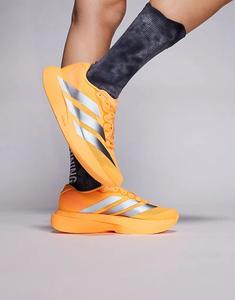 Кроссовки Adidas Running Adizero EVO SL в оранжевом и серебристом цветах