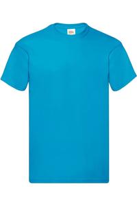 Футболка Fruit of the Loom с короткими рукавами, синий