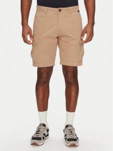 Шорты из ткани обычного кроя N-Deline NP0A4HOT Napapijri, бежевый