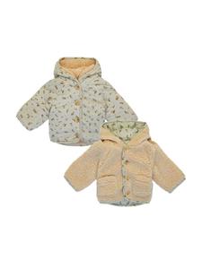 Куртка Gelves - двусторонняя, цвет "масляный крем" Noppies