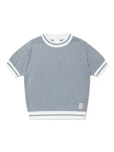 Джемпер с логотипом Eleventy Kids, синий