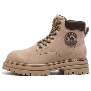 CAMEL Мартин Бутс 4,5 см женские — цвет тауп (с флисовой подкладкой), цвет Taupe (Fleece-Lined)