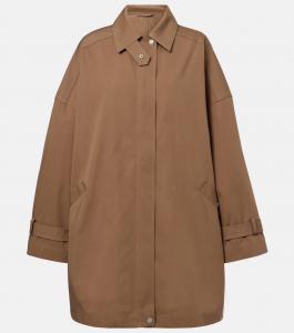 Оверсайз хлопковая куртка Toteme, Hazel