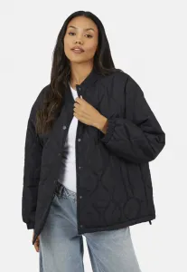 Легкая куртка с стеганым рисунком в форме луковицы Brave Soul, Black