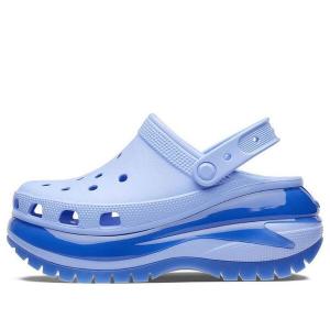 Сандалии classic mega crush clog 'moon jelly' Crocs, синий