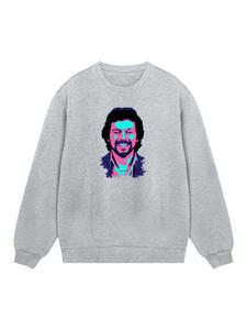 Толстовка F4NT4STIC, пятнистый серый