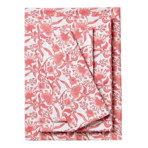 Комплект постельного белья Brylanehome Comfort Cloud с цветочным рисунком BrylaneHome, коралловый