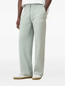 Брюки с логотипом и завязками AllSaints, зеленый