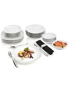 Набор столовых приборов Bilgola из 24 предметов белого цвета Sänger