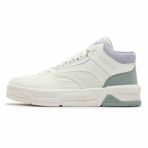 361° Противоскользящие амортизирующие высокие кроссовки для скейтбординга женские, белые, зеленые