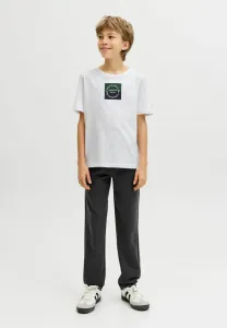 Футболка с принтом Jack & Jones Junior, Bright White