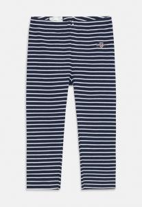 Леггинсы STRIPED SHIELD UNISEX GANT, темно-синий