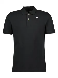 Рубашка поло из ткани пике K-Way, черный