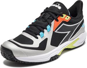 Мужские кроссовки для пимпл-болла Diadora Trofeo 2 All Ground, черный/зеленый/серебряный