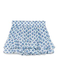 Мини-юбка Eivissa MC2 Saint Barth Kids, белый