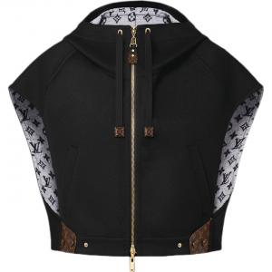 LOUIS VUITTON Двусторонняя куртка с открытыми рукавами, Black White