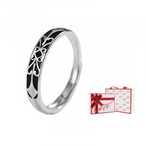 AKAK Кольцо из стерлингового серебра 925 пробы мужское