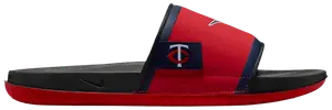 Шлепанцы Nike NFL x Offcourt Slide 'Minnesota Twins' 2024, красный