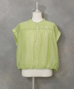 Блузка Switch с присборенной отделкой Studio Picone, цвет Light Green(059)